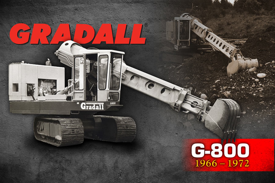 Gradall Hydraulic Excavators Gradall History