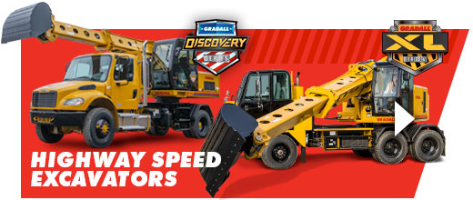 Highway Speed Wheeled Excavators